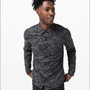 Lululemon Down to the Wire Shirt Camo